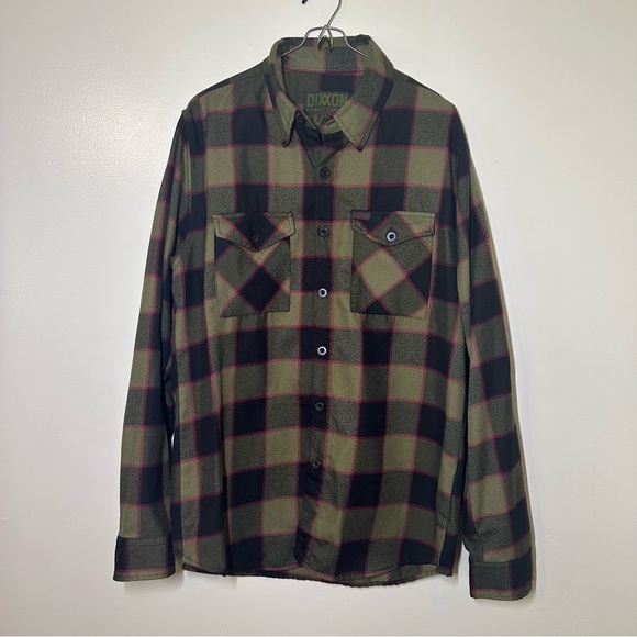 DIXXON Other - RARE Dixxon Retired- “Elm Street” Green and Black Plaid Flannel